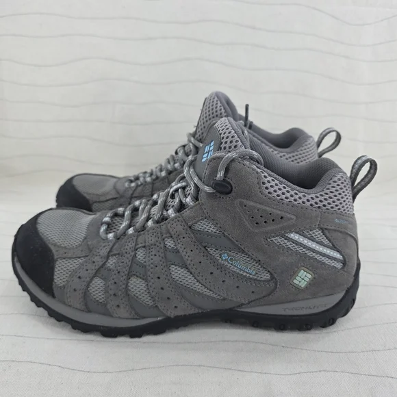 Columbia Women Redmond Waterproof Gray Hiking Sneakers Shoes BL3946-060 Size 8.5 - Picture 2 of 11